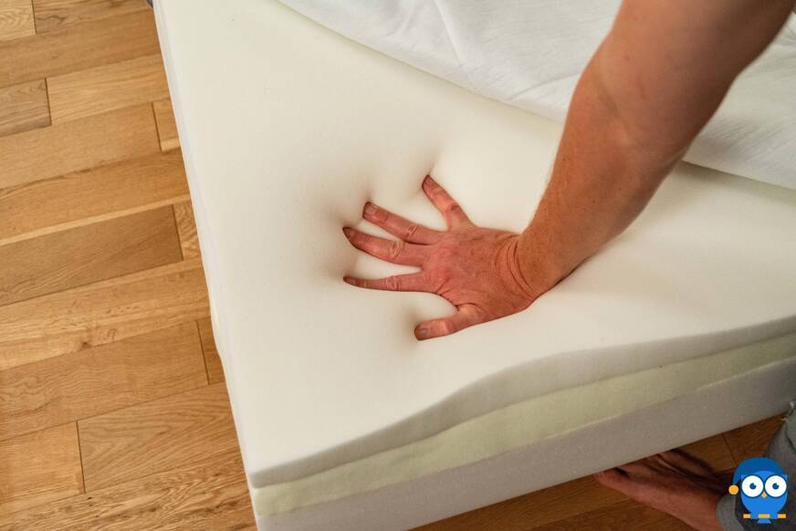 nectar mattress with hand